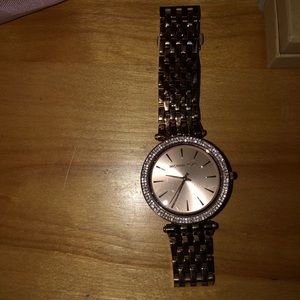 Rose Gold MK watch
